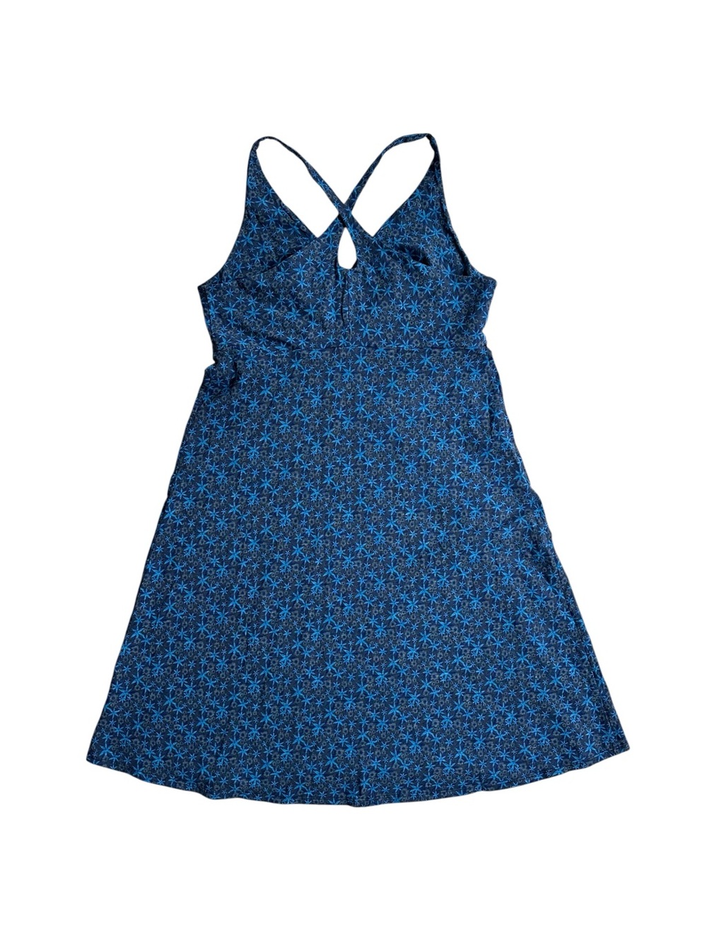 Patagonia Blue Floral Amber Dawn Dress - Picture 2 of 4